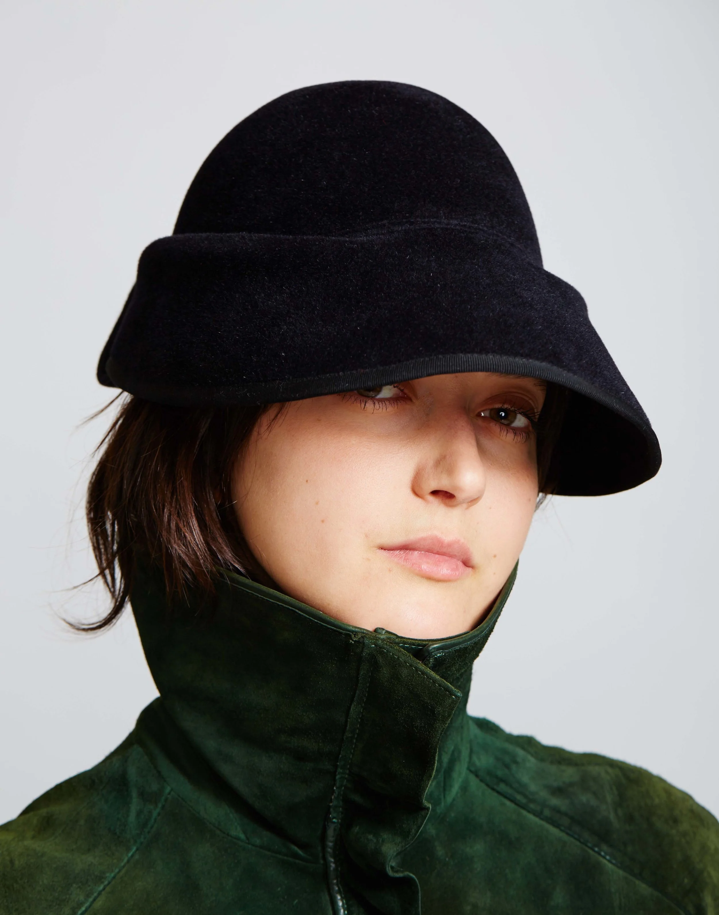 Marchen☆kate wool bonnet hat Clothilde Bonnet Hat — Karema Deodato Millinery